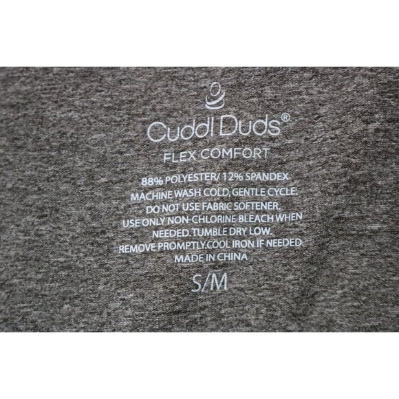 Cuddl Duds Flex Comfort Hooded Open Front Cardigan-S/M-Thumbholes-Soft-Pockets - Picture 6 of 11